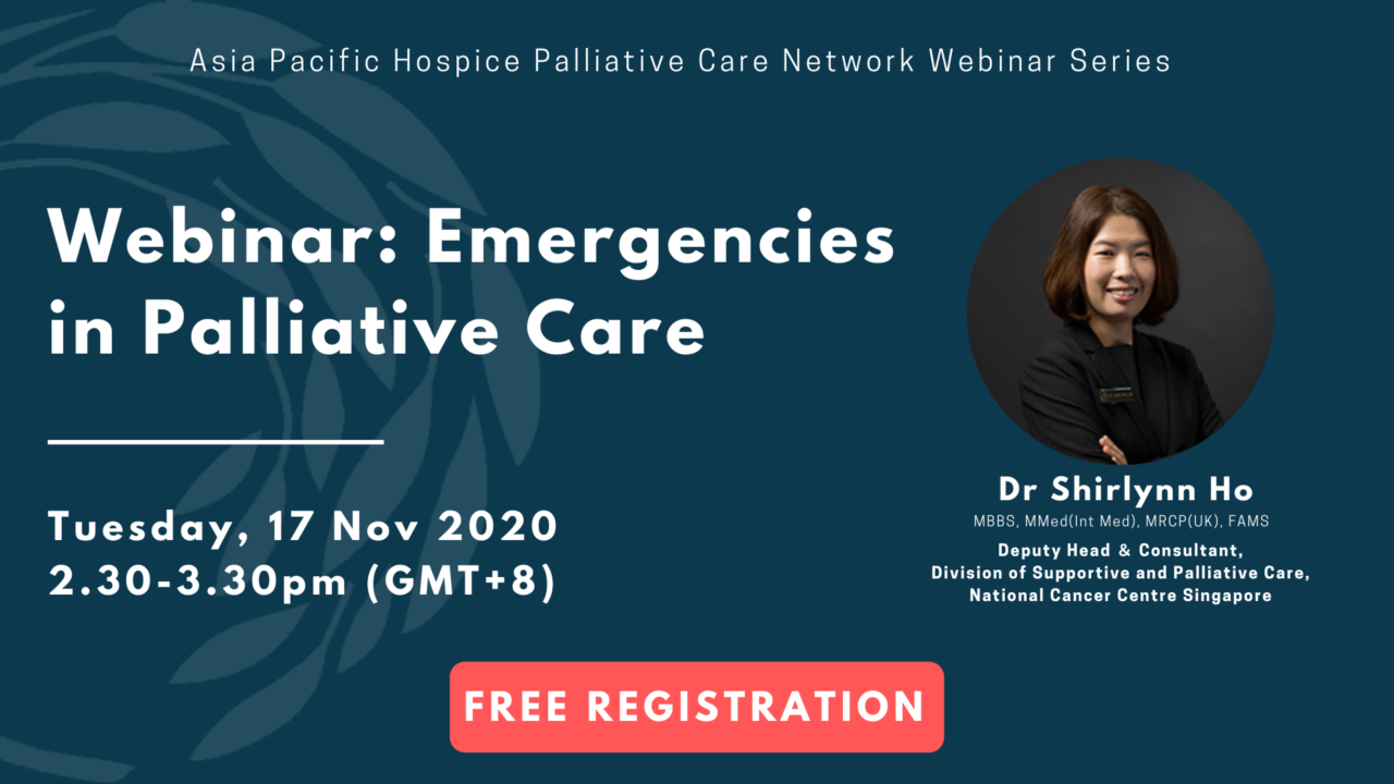 Webinar #17: Emergencies in Palliative Care - APHN