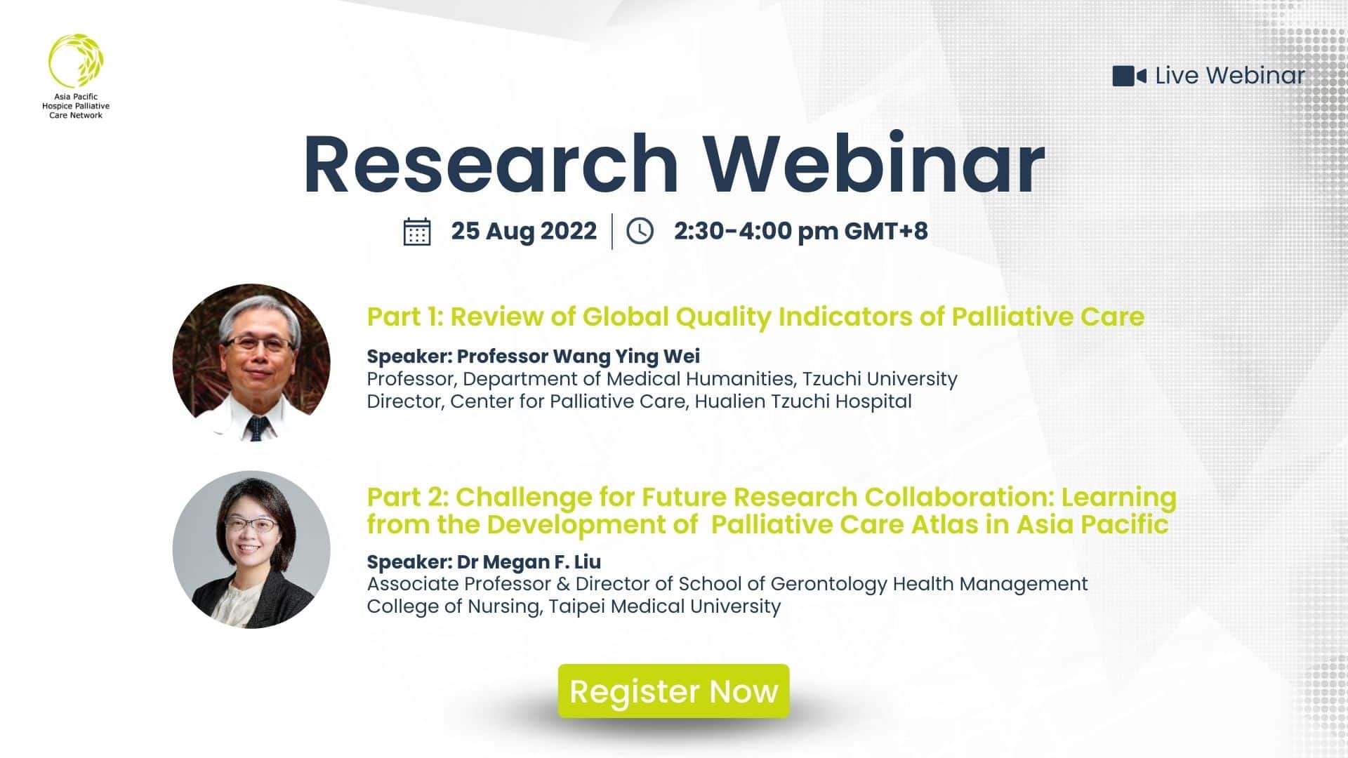 Research Webinar - APHN